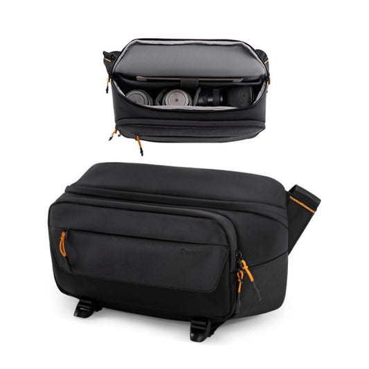 Cwatcun D133 Camera Chest Bag Multi-functional Handheld Slanting Cross Shoulder Camera Casual Bag, Color: Large Black - Strap Satchel by Cwatcun | Online Shopping UK | buy2fix