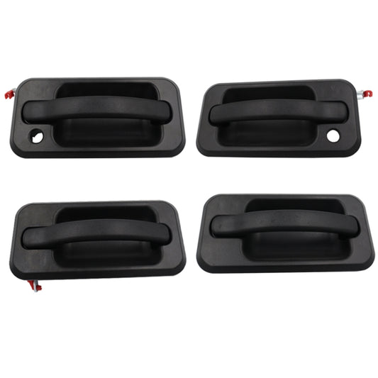 For Hummer H2 Door Handle Modification Accessories, Model: Front Left+Right/Rear Left+Right by buy2fix