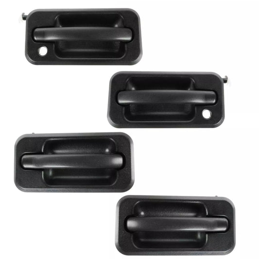 For Hummer H2 Door Handle Modification Accessories, Model: Rear Left+Right - Door Handles by buy2fix | Online Shopping UK | buy2fix