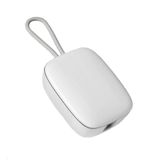 YG-02 Mini UVC Ultraviolet Toothbrush Disinfection Box Portable USB Charging Travel Sterilizer(White)