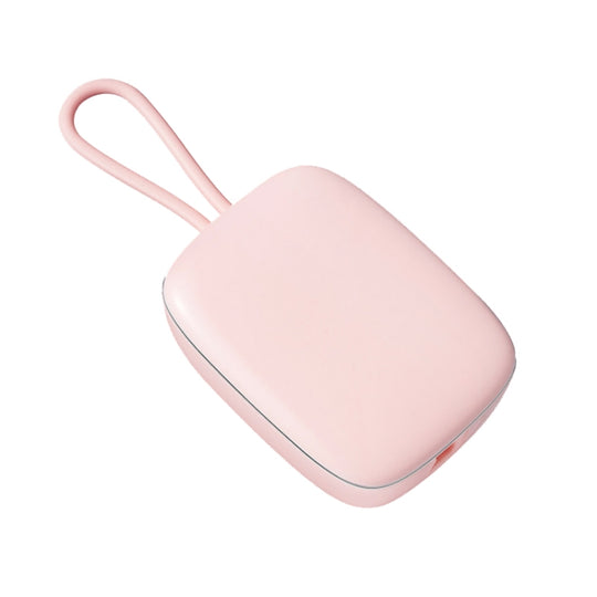 YG-02 Mini UVC Ultraviolet Toothbrush Disinfection Box Portable USB Charging Travel Sterilizer(Pink)