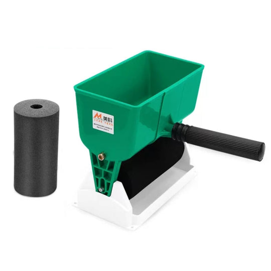 MYTEC Manual Glue Applicator Roller Type Gluer Small Manual Gluing Machine, Style: 6 inch Non-adjustable