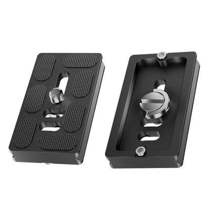 BEXIN PU-70C For Arca Type SLR Camera PU Quick Release Plate Aluminum Alloy CNC Ball Head Quick Release Plate - Quick Release Plate by BEXIN | Online Shopping UK | buy2fix