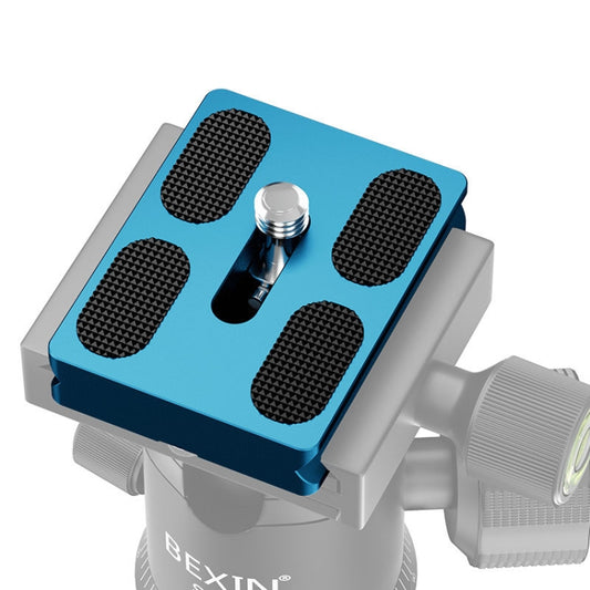 BEXIN PU-60C For Arca Type SLR Camera PU Quick Release Plate Aluminum Alloy CNC Ball Head Quick Release Plate - Quick Release Plate by BEXIN | Online Shopping UK | buy2fix