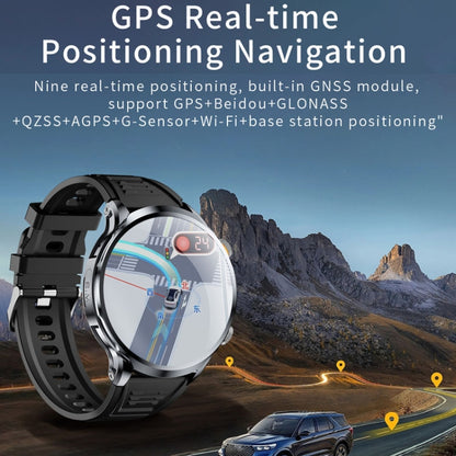 H18 Ultra-Thin Round Ball Screen 1.95 Inch Plug-In Phone Smart Watch 32G(Black) by buy2fix