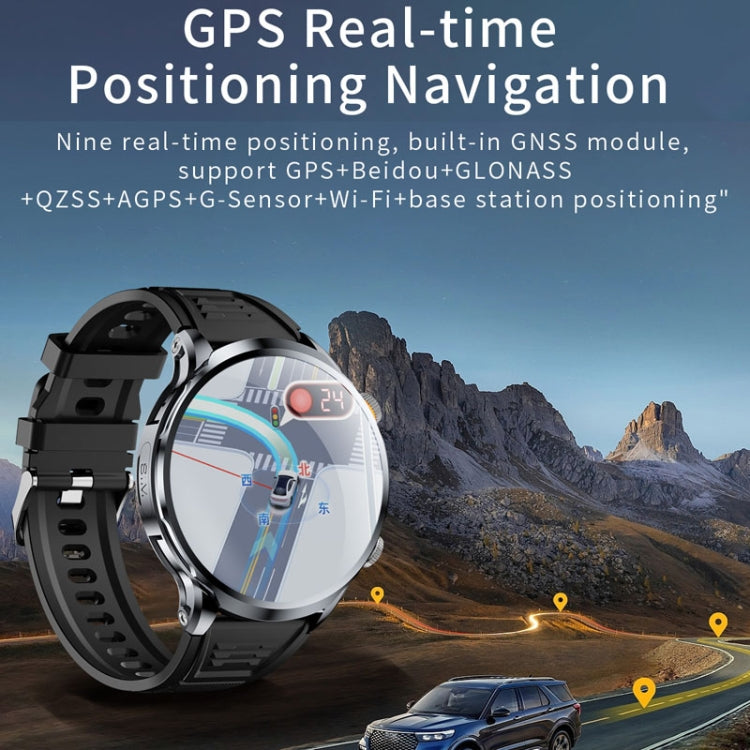 H18 Ultra-Thin Round Ball Screen 1.95 Inch Plug-In Phone Smart Watch 32G(Silver) by buy2fix