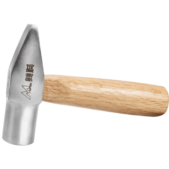 MYTEC Medium Silversmith Hammer Tool Short Handled Small Hammer Handmade Round Head Duckbill Hammer