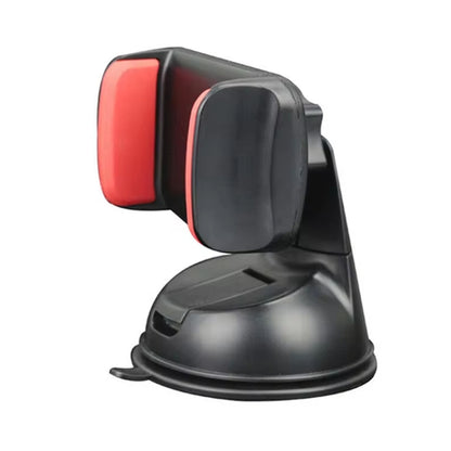 Navigation Car Holder Dashboard Desktop Suction Cup Mobile Phone Holder(Black Red) by buy2fix