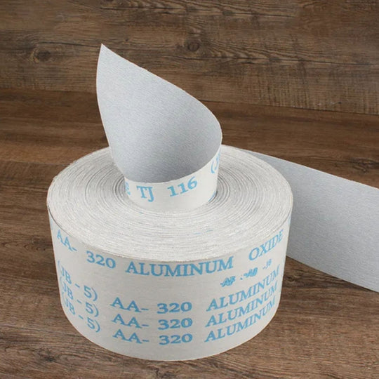 320 Mesh 100x10cm Hand Tear Sanding Soft Cloth Gauze Paper Sanding Tools