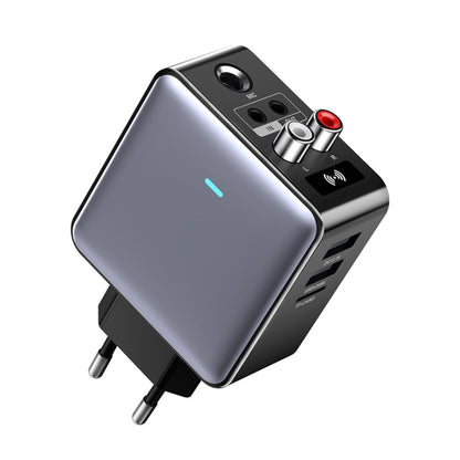OMS-H6 Bluetooth 5.3 Adapter Wireless Audio Receiver And Transmitter EU Plug - Audio Receiver Transmitter by buy2fix | Online Shopping UK | buy2fix