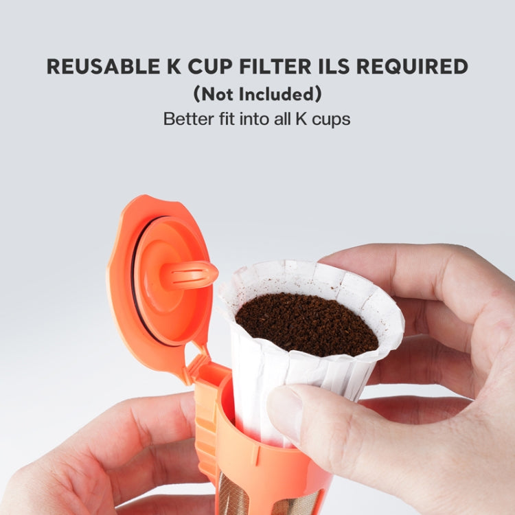 100pcs For Keurig 2.0 Coffee Capsule Cup Disposable Paper Filter - Coffee Machine Parts by buy2fix | Online Shopping UK | buy2fix