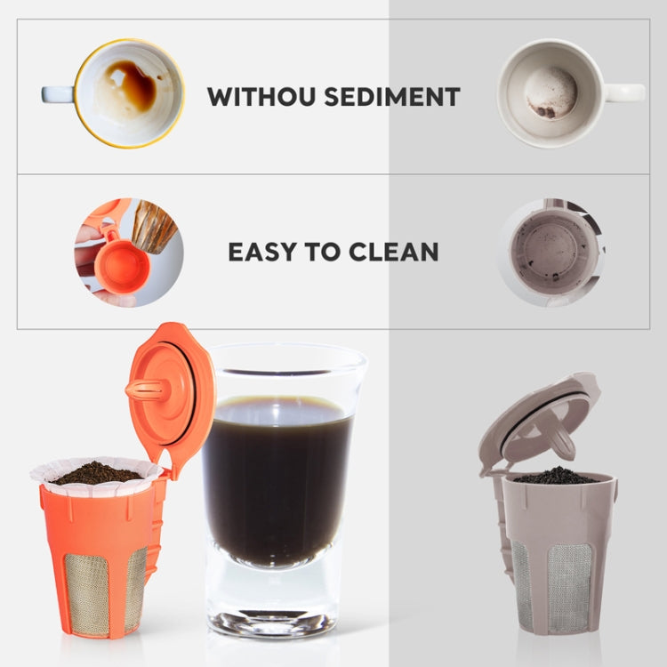 100pcs For Keurig 2.0 Coffee Capsule Cup Disposable Paper Filter - Coffee Machine Parts by buy2fix | Online Shopping UK | buy2fix