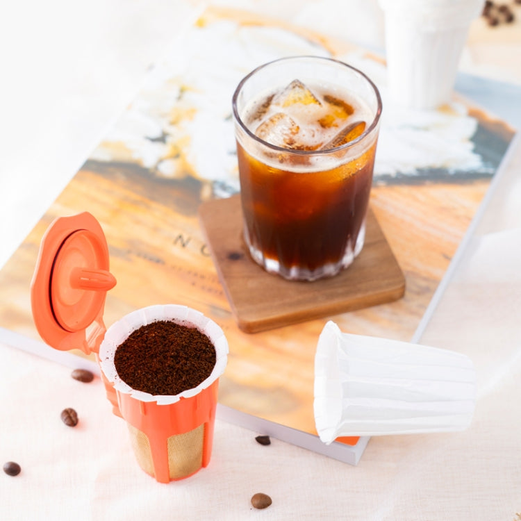 100pcs For Keurig 2.0 Coffee Capsule Cup Disposable Paper Filter - Coffee Machine Parts by buy2fix | Online Shopping UK | buy2fix