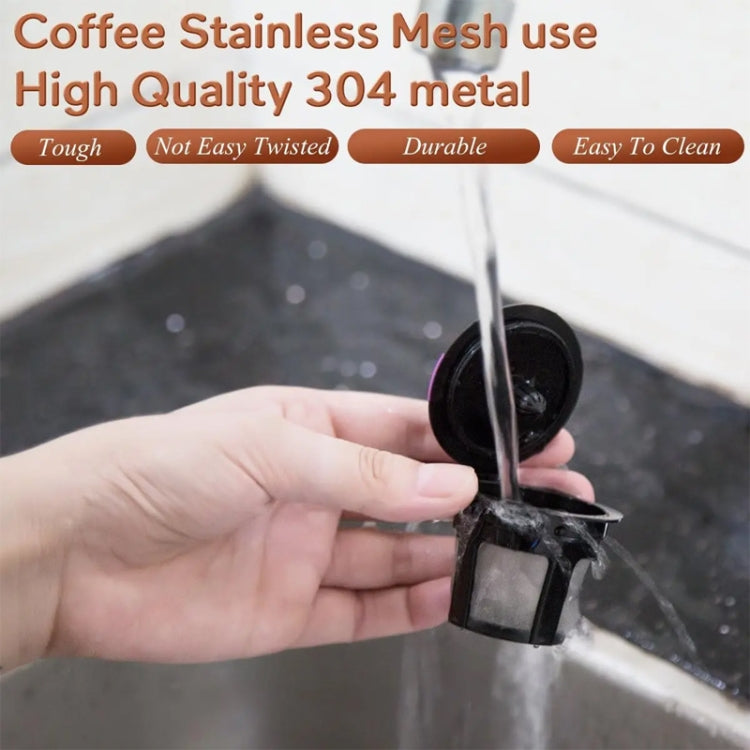 For Keurig Coffee Maker Reusable Mesh Coffee Filter(Black) - Coffee Machine Parts by buy2fix | Online Shopping UK | buy2fix