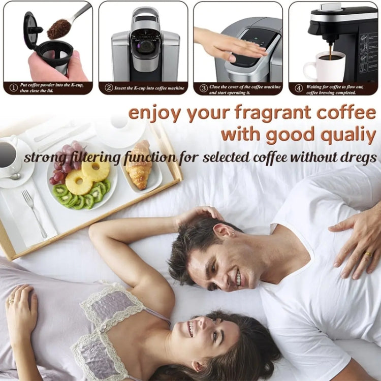 For Keurig Coffee Maker Reusable Mesh Coffee Filter(Purple) - Coffee Machine Parts by buy2fix | Online Shopping UK | buy2fix