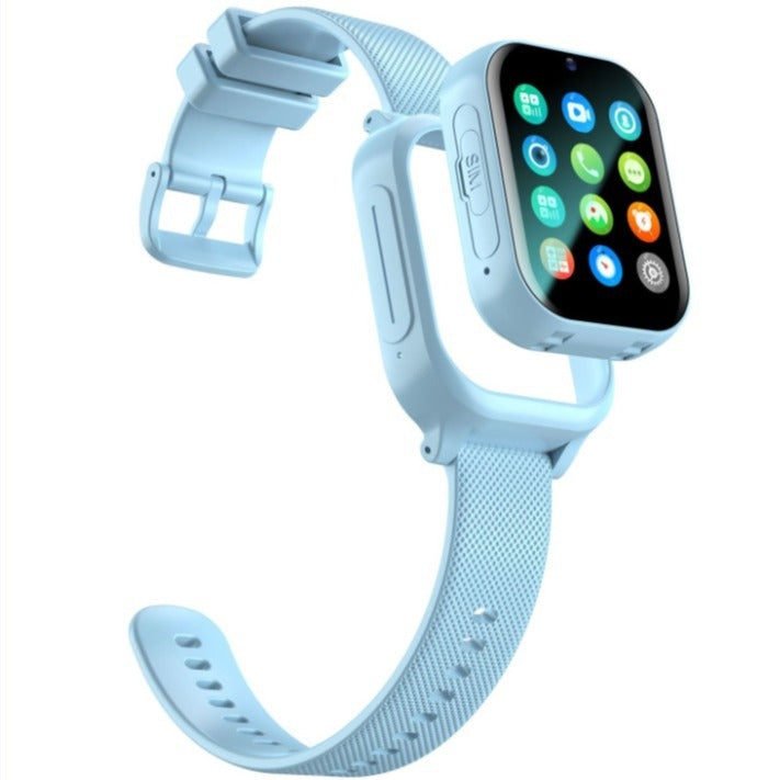 K26H 4G Kids Phone Watch With 1.83-inch Touch Screen Front Camera SOS GPS Location(Blue) by buy2fix