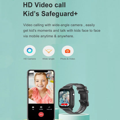 K26H 4G Kids Phone Watch With 1.83-inch Touch Screen Front Camera SOS GPS Location(Blue) by buy2fix