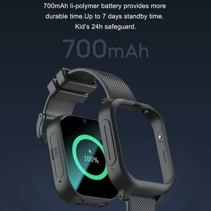 K26H 4G Kids Phone Watch With 1.83-inch Touch Screen Front Camera SOS GPS Location(Pink) by buy2fix