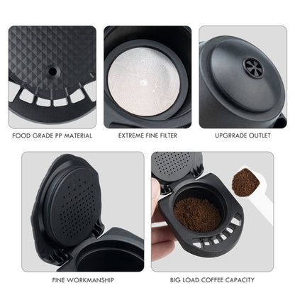 Compatible With Dolce Gusto ICafilas Reusable Coffee Capsule Converter Tray(Black) - Coffee Machine Parts by buy2fix | Online Shopping UK | buy2fix