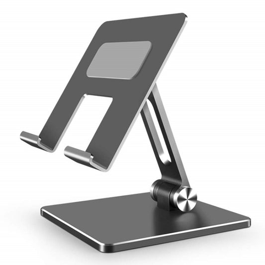Aluminum Alloy Tablet Stand Desktop Folding Mobile Phone Stand(Gray) - Desktop Holder by buy2fix | Online Shopping UK | buy2fix