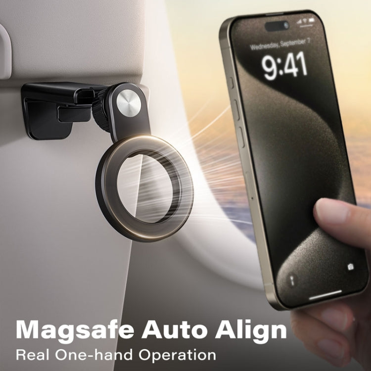 Desktop Live Broadcast Portable Strong Magnetic Foldable Travel Mobile Phone Holder(M10M-AR01) by buy2fix