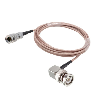 20cm CC4 Male To BNC Male Elbow Connector Cable RG179 Coaxial RF Cable by buy2fix