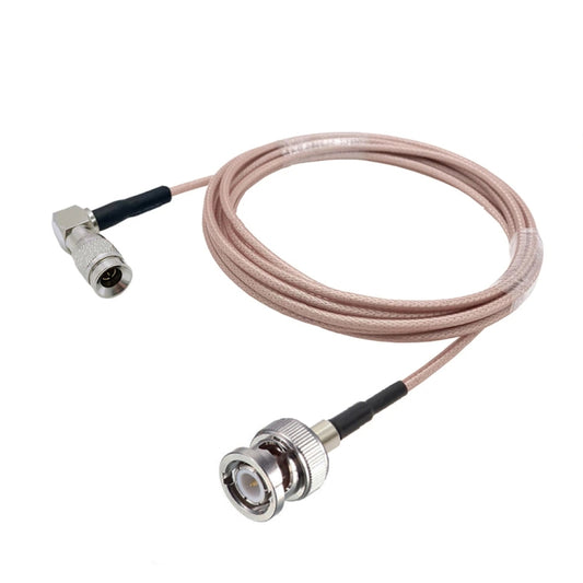 20cm CC4 Male Elbow To BNC Male Connector Cable RG179 Coaxial RF Cable by buy2fix