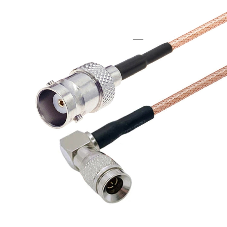 20cm CC4 Male Elbow To BNC Female Connector Cable RG179 Coaxial RF Wire by buy2fix