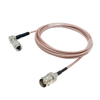 20cm CC4 Male Elbow To BNC Female Connector Cable RG179 Coaxial RF Wire by buy2fix