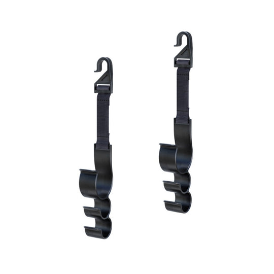 1pair Car Seat Back Umbrella Fixed Storage Hook, Style: Standard
