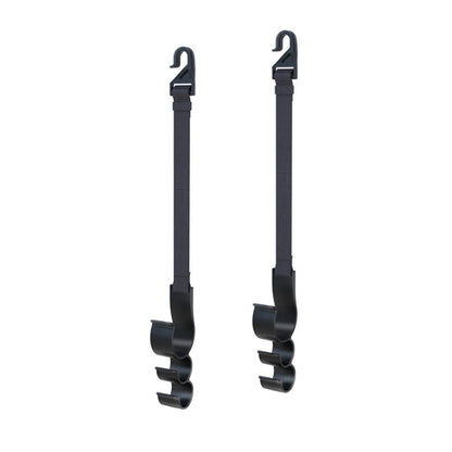 1pair Car Seat Back Umbrella Fixed Storage Hook, Style: Adjustable by buy2fix