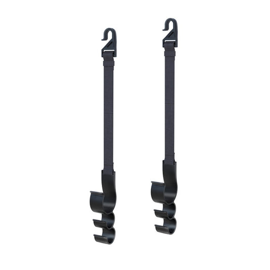 1pair Car Seat Back Umbrella Fixed Storage Hook, Style: Adjustable by buy2fix