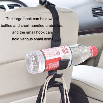 1pair Car Seat Back Umbrella Fixed Storage Hook, Style: Adjustable by buy2fix
