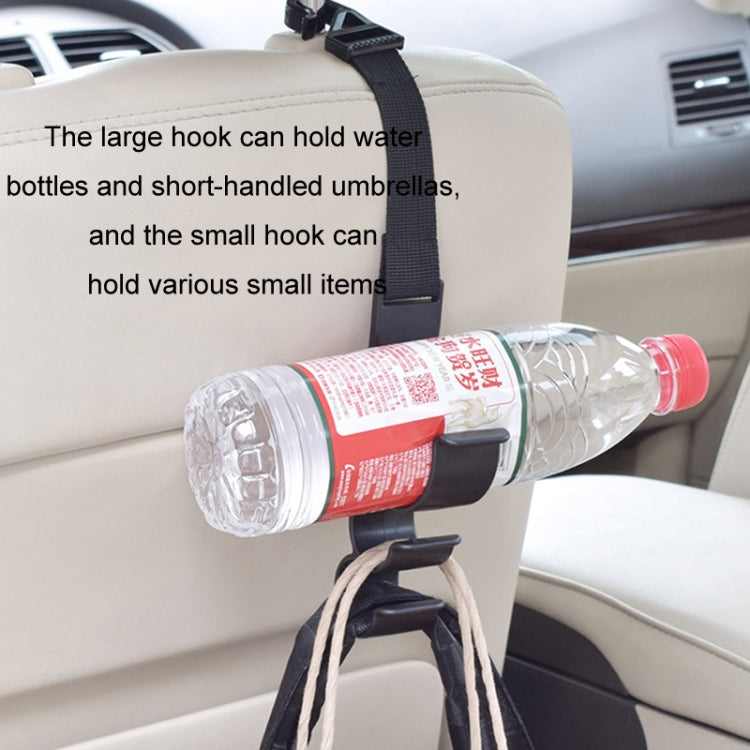 1pair Car Seat Back Umbrella Fixed Storage Hook, Style: Standard by buy2fix