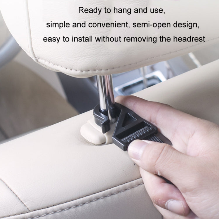 1pair Car Seat Back Umbrella Fixed Storage Hook, Style: Standard by buy2fix