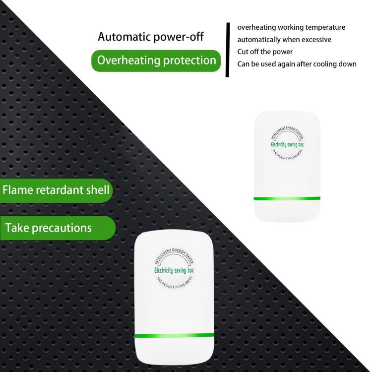 SD008 Smart Home Energy Saver Portable Safety Power Saving Box(UK Plug) by buy2fix