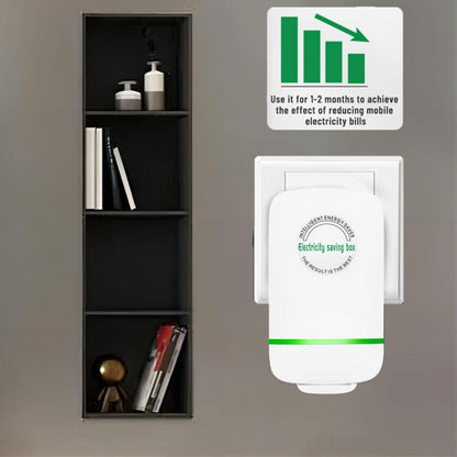 SD008 Smart Home Energy Saver Portable Safety Power Saving Box(UK Plug) by buy2fix