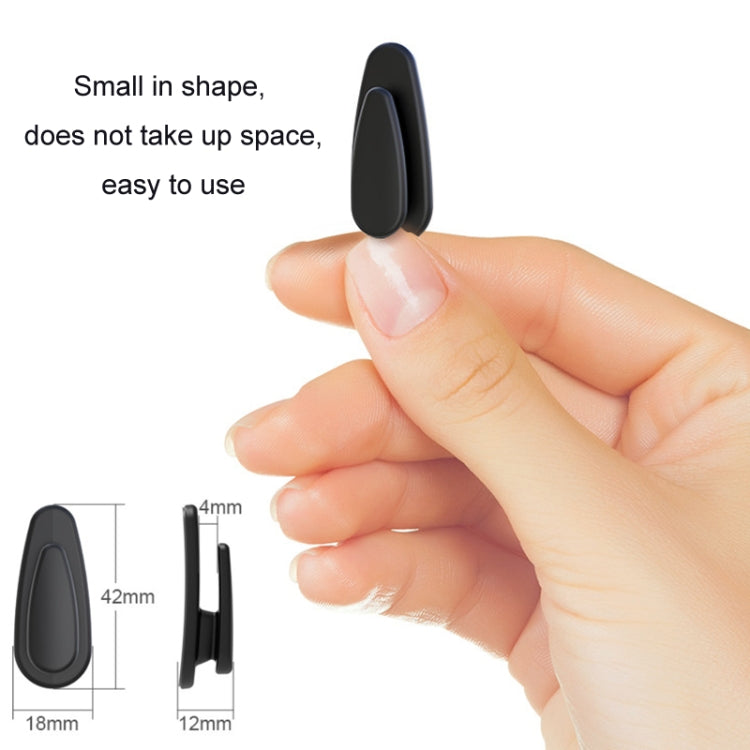 4pcs /Set Car Dashboard Adhesive Multifunctional Small Hook(Beige) by buy2fix