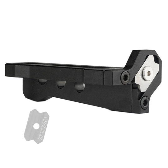 Woodworking Edge Banding Manual Arc Trimmer Board Chamfering Fillet Scraper, Specification: With R1+R2 Blades