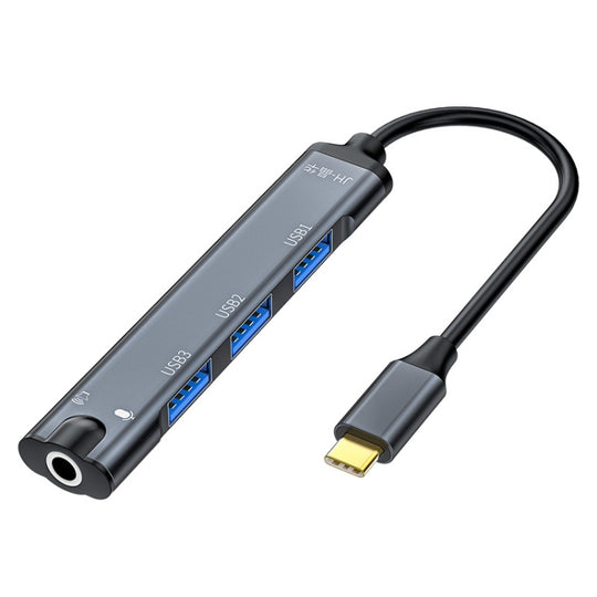 JINGHUA N800 Drive Free Sound Card Computer To Docking Station With Audio Interface, Interface: Type-C