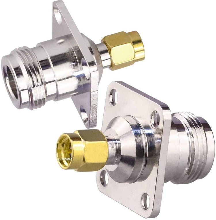 N Female To SMA Male RF Coaxial Connector by buy2fix