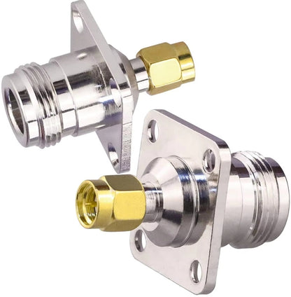 N Female To SMA Male RF Coaxial Connector by buy2fix