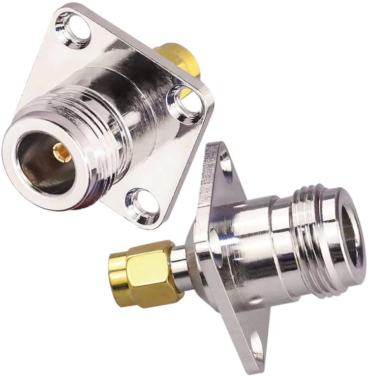 N Female To SMA Male RF Coaxial Connector by buy2fix