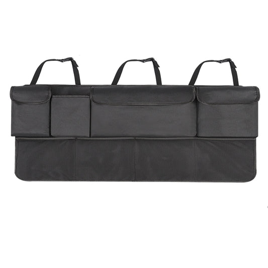 Car SUV Rear Seat Widening Organizing Storage Bag(Black) by buy2fix