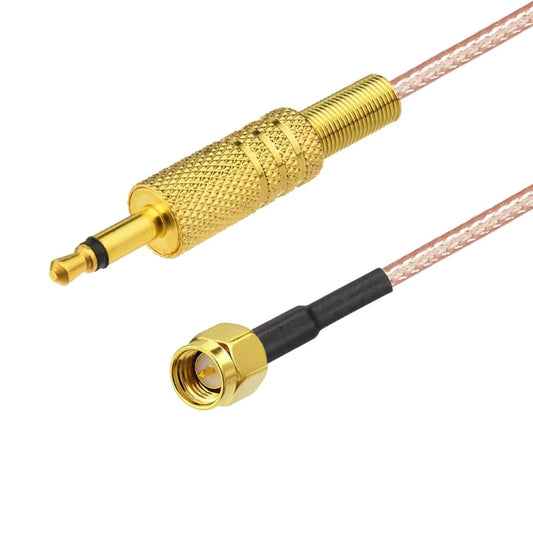 100cm SMA Male To 3.5mm Male 50ohm RG316 Coax Low Loss RF Cable by buy2fix