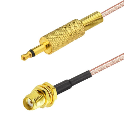 15cm SMA Female To 3.5mm Male 50ohm RG316 Coax Low Loss RF Cable by buy2fix