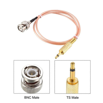 20cm BNC Male To 3.5mm Male Stereo Adapter Coaxial Power Audio RG316 Cable by buy2fix