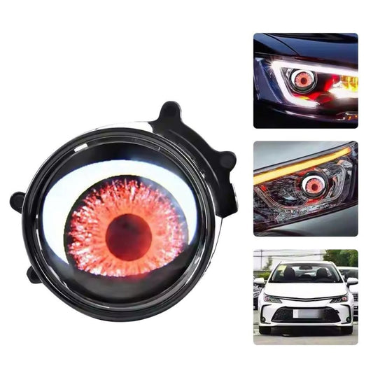 3-inch Car Motorcycle LED Demon Eye Light Modification(23 Modes With Lens) - Decorative Lights by buy2fix | Online Shopping UK | buy2fix