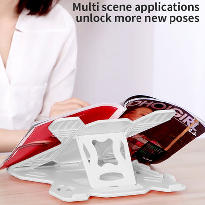 ICE COOREL E5 Laptop Folding And Lifting Cooling Bracket With Mobile Phone Holder Black by ICE COOREL