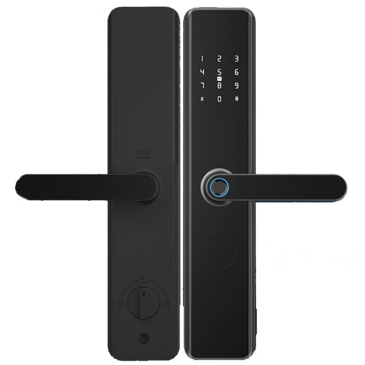 A50 Smart Fingerprint Lock Electronic Indoor Lock Apartment Lock With Handle by buy2fix